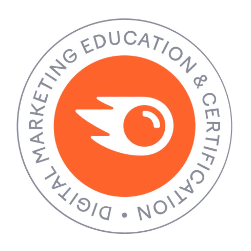 SEMrush Certification Badge